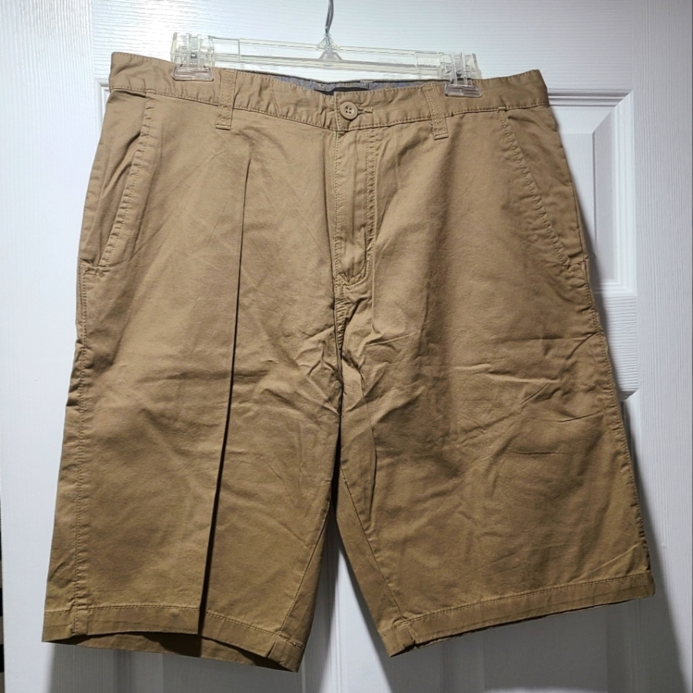 Burnside Khaki Hybrid Shorts